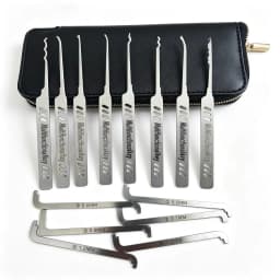 14PCS Stainless Lockpick Opening Tool & Tension Hot In Euro Professional Locksmiths инструмент для вскрытия
