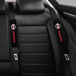 2Pcs Car Seat Belt Cover Shoulder Protection Pads For Nissan X-trail Qashqai Note Juke Sentra Patrol Leaf Car Accessories