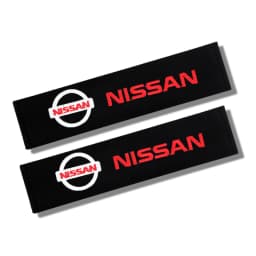2Pcs Car Seat Belt Cover Shoulder Protection Pads For Nissan X-trail Qashqai Note Juke Sentra Patrol Leaf Car Accessories