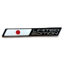 Limited Edition Japan National flag Aluminium Adhesive Emblem Rear Trunk Badge Fender Sticker Body Decal car emblem