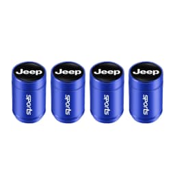 Car Tire Wheel Valve Caps Cover Suede Car Key Chain Ring Keychain For Jeep Grand Cherokee Wrangler JK Gladiator Compass Patriot