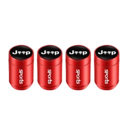 Car Tire Wheel Valve Caps Cover Suede Car Key Chain Ring Keychain For Jeep Grand Cherokee Wrangler JK Gladiator Compass Patriot