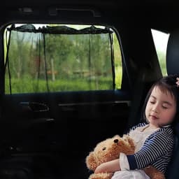 Car Sun Shade Curtains Side Window Sunshade Summer Sun Protection Light/UV Blocking Auto Privacy Blind Curtain