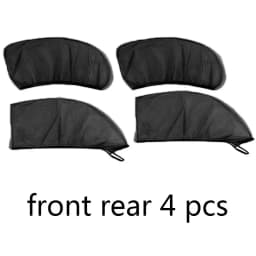 KKJOY Universal Car Sunshade SUV UV Protection Anti-Mosquito Side Window Curtain  for Privacy Heat Reduction