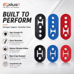 Universal 2&4 Holes Polyurethane Exhaust Hanger Hard PU Exhaust Bushing Vibration Dampener for Car Exhaust System
