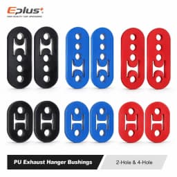 Universal 2&4 Holes Polyurethane Exhaust Hanger Hard PU Exhaust Bushing Vibration Dampener for Car Exhaust System