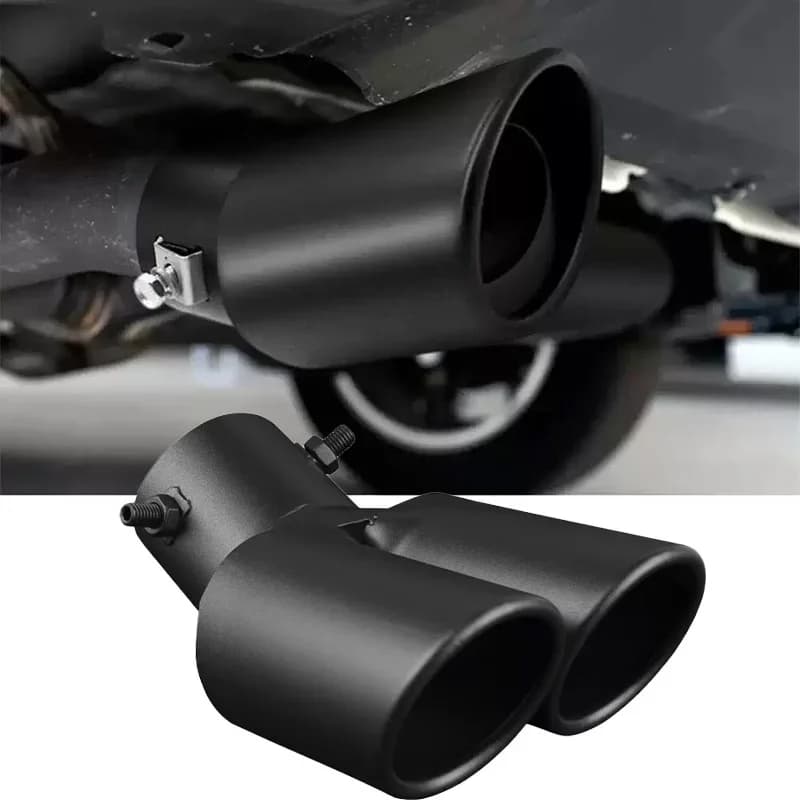 Automotive tailpipe modification, universal exhaust pipe modification, exhaust cover decoration, tail exhaust cover
