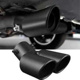 Automotive tailpipe modification, universal exhaust pipe modification, exhaust cover decoration, tail exhaust cover