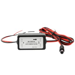 Car Backup Camera Voltage Regulator for Car Reverse Camera Filter Eliminate Interference Lines DC Plug Design Stabilizer