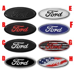 Car Styling Steering Wheel Center Emblem Sticker Center Cover For Ford Fiesta Mondeo Explorer Escape Shelby Fusion Mk5 Mk7 Kuga