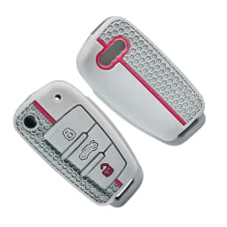 1 Pcs Silicone Car Key Fob Cover For Audi A1 A3 A6 C5 C6 Q3 Q2 Q7 TT TTS R8 S3 S6 RS3 RS6 A4