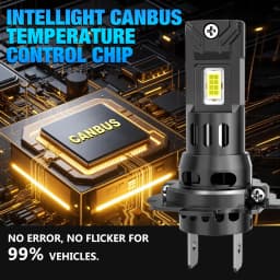 XSTORM H7 LED Lights Bulbs 150W 60000LM H1 LED Headlights Canbus H4 LED Headlights Car Turbo Lamps 6000K 12V Automobile 