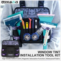 Large Capacity Waterproof Magnetic Oxford Cloth Bag for Car Window Tint Wrapping Squeegee Tool Storage Multi-FunctionalTool Bag