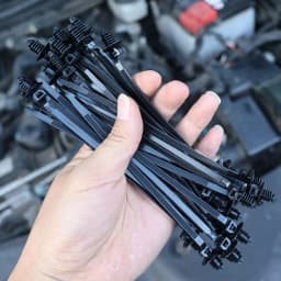 Auto Nylon Wire Harness Fixing Cable Tie Push Mount Zip Strap Self Locking Car Clip Retainer Fastener Universal Routing Tool