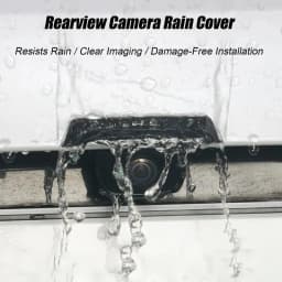 Universal 360° Rearview Camera Protector Cover Waterproof Scratch Resistant Shield for Cars RVs Trucks Trailers Bikes