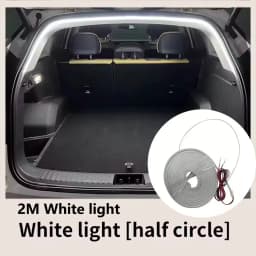 Car High Brightness Trunk Lighting Ambient Light Interior Decoration LED Wiring Free Automatic Sensing Tailgate Light Strip Gift