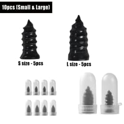 Spiral Tire Repair Plugs Rubber Screw Nails Puncture Patch Kit Quick Fix for Car Motorcycle Bike Vacuum Tires Tubeless