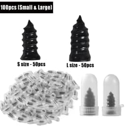 Spiral Tire Repair Plugs Rubber Screw Nails Puncture Patch Kit Quick Fix for Car Motorcycle Bike Vacuum Tires Tubeless