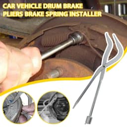 Brake Shoe Return Spring Plier 31cm Drum Brake Spring Remover Installer Tool Chrome Plated Steel High Strength Brake Repair Tool