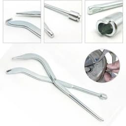 Brake Shoe Return Spring Plier 31cm Drum Brake Spring Remover Installer Tool Chrome Plated Steel High Strength Brake Repair Tool