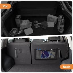 1/2/3pcs Car Mesh Bag Holder Car Storage Mesh Bag with Frame Car Mesh Storage Bag