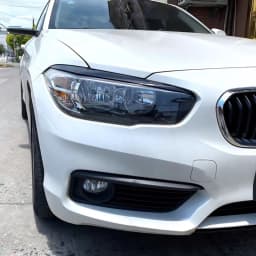 Front Headlight Eyebrow Eyelid Trim Wide Body Kit Tuning Accessories For BMW 1 Series F20 F21 116d 118i 120i 120d M135i 2015-19