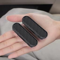 SEAMETAL Car Seat Belt Fastener Clip Flexible Adjustable Seat Belt Adjuster Universal Safty Belt Buckle