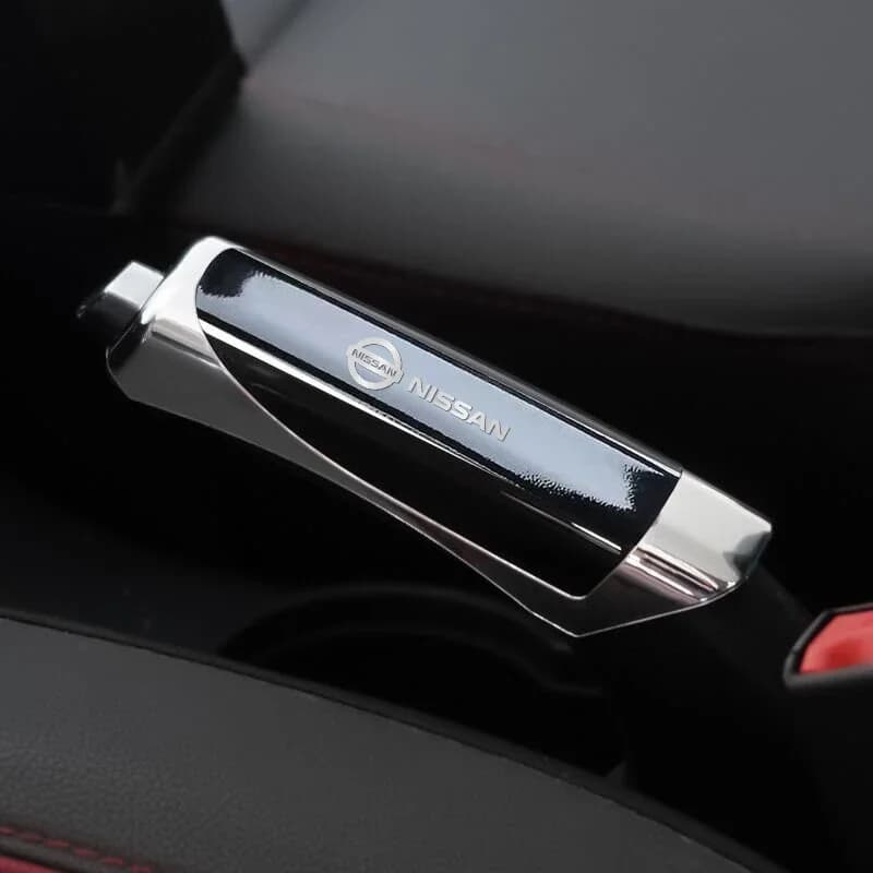 Car Hand Brake Cover for Nissan Logo Handbrake Grips Protection Cover Leaf Juke Murano Altima Note Teana Qashqai X-Trail
