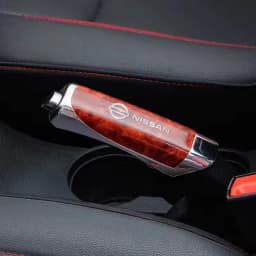Car Hand Brake Cover for Nissan Logo Handbrake Grips Protection Cover Leaf Juke Murano Altima Note Teana Qashqai X-Trail