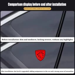 Not Affect ACC Car Front Grill Rear Trunk Emblem Lid For Peugeot For VW Polo Golf MK7 Passat Tiguan CC T-ROC Arteon/Car keychain