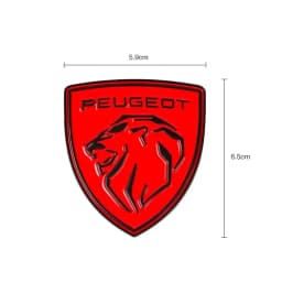 Not Affect ACC Car Front Grill Rear Trunk Emblem Lid For Peugeot For VW Polo Golf MK7 Passat Tiguan CC T-ROC Arteon/Car keychain