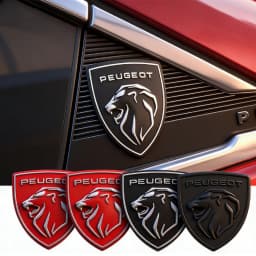 Not Affect ACC Car Front Grill Rear Trunk Emblem Lid For Peugeot For VW Polo Golf MK7 Passat Tiguan CC T-ROC Arteon/Car keychain