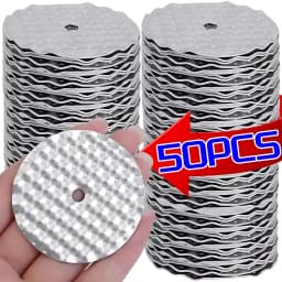 50/1PCS Car Heat Shield Aluminum Gasket for Volkswagen Audi Exhaust Pipe Insulation Front Panel Fixing Repair Kit Protection Mat