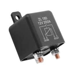 Charge Switch Relays 12V 200A Heavy Duty Split Charger ON/OFF Switch Relays Car Auto Boat 200Amp Split Charge ON/OFF Relays