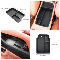 Armrest Storage Box for BYD Sealion 07 2024 2025 Center Console Layered Storage Box Cup Holder Modification Interior Accessories