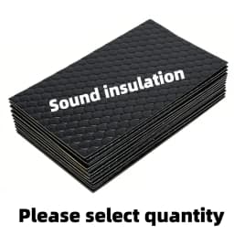 SelfAdhesive ButylRubber Damping Board Car Soundproof Thermal Insulation Noise Reduction Shock Absorption Home Improvement