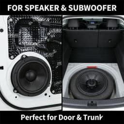 SelfAdhesive ButylRubber Damping Board Car Soundproof Thermal Insulation Noise Reduction Shock Absorption Home Improvement