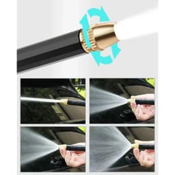 Automobile High-pressure Car Wash Water Gun, New Copper-plated Nozzle, Thickened Long Rod, Family Car Dual-purpose High-pressure