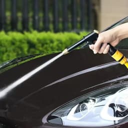 Automobile High-pressure Car Wash Water Gun, New Copper-plated Nozzle, Thickened Long Rod, Family Car Dual-purpose High-pressure