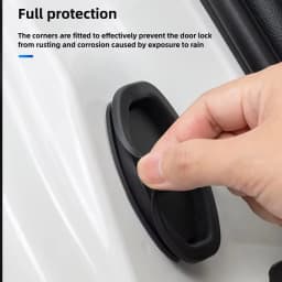 4-piece Jaecoo car door lock protection cover, stylish design, reduces door closing noise, beautiful car
