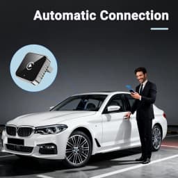 XUDA 2026 Latest Wireless CarPlay Apapter USB CarPlay & Android Auto,Type-C Port,Converts Wired to Wireless,Plug & Play,Auto-C