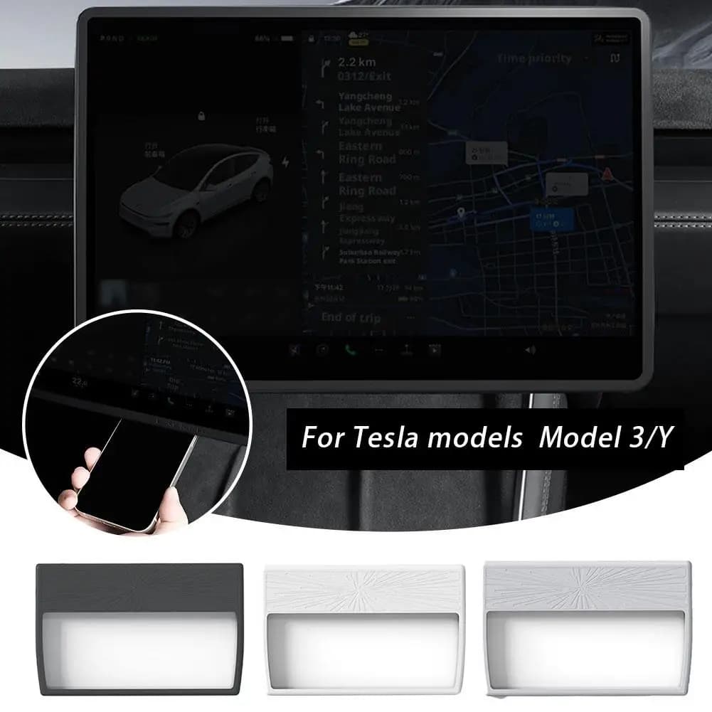 For Tesla Model Y Juniper 2026 Model YL Central Control Display Screen Protector 16-inch Silicone Protective Frame Edge Cover