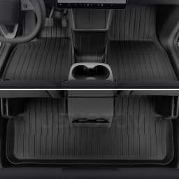 Floor Mats for Tesla Model Y Standard 2026 2025 Trunk Mat Cargo Liner Frunk Backrest Mats Accessories (Standard Models Only)