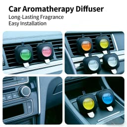 Car aroma essential oil automatic air outlet adjustable size, air fresh and long-lasting fragrance, wardrobe, bathroom