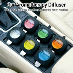 Car aroma essential oil automatic air outlet adjustable size, air fresh and long-lasting fragrance, wardrobe, bathroom