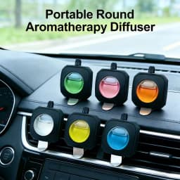 Car aroma essential oil automatic air outlet adjustable size, air fresh and long-lasting fragrance, wardrobe, bathroom
