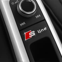 Car Logo Sticker Emblem Auto Styling Interior Decal Accessories For Audi Sline S3 S4 S5 S6 S7 S8 RS S TT A3 A4 A5 A6 A7 A8 Q5
