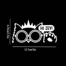 Princess Donut Car Window Decals, Dungeon Crawl Car Decals, Vinyl Stickers for Car Window Decoration, Car Decoration