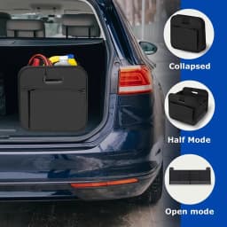 Expandable Car Storage Organizer, Portable Collapsible Cargo Container for SUV, Truck, Van