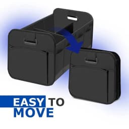Expandable Car Storage Organizer, Portable Collapsible Cargo Container for SUV, Truck, Van